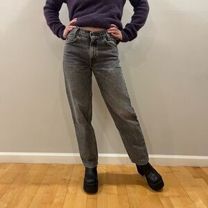 Vintage Orange Tab Levi’s 550 Jeans Women 90s Relaxed Straight Leg High Waist